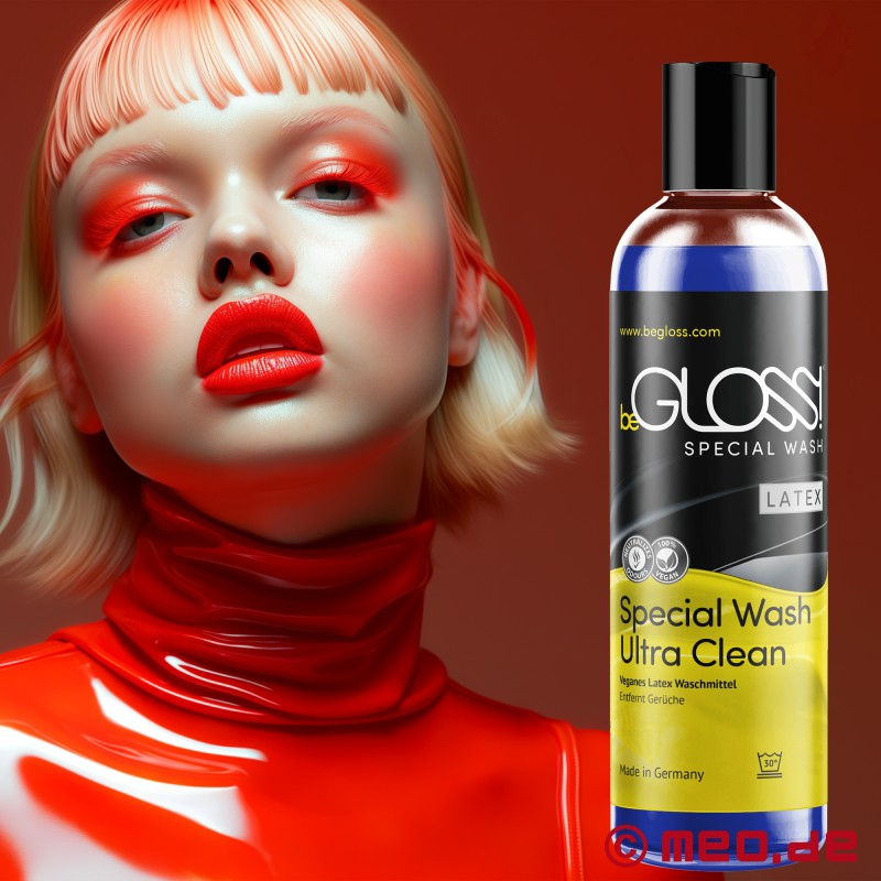 beGLOSS® Special Wash Latex™ - Wasmiddel voor latex kleding - 6