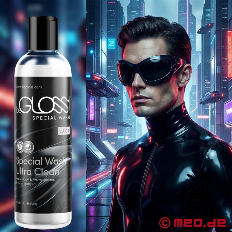 beGLOSS® Special Wash™ - Agent de curățare pentru lenjerie și lenjerie din vinil, PVC și cu aspect patentat - 1