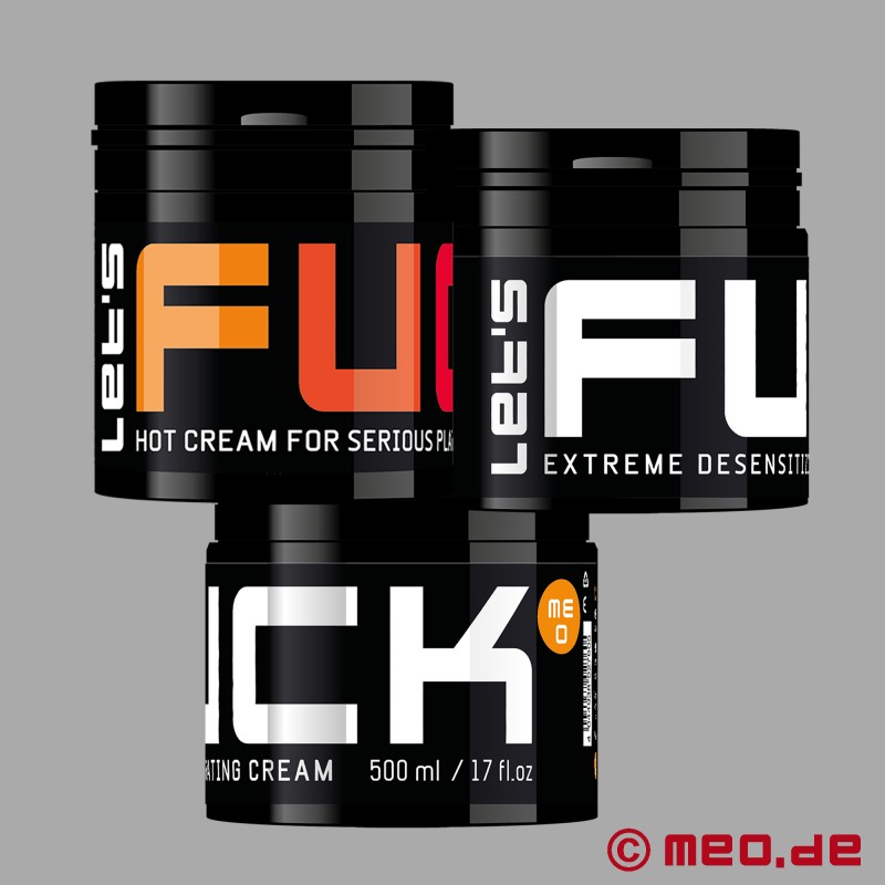 LETS F*CK ALL NIGHT - Kayganlaştırıcı - 3'lü set - Fiyat avantajınız: %33 - 2