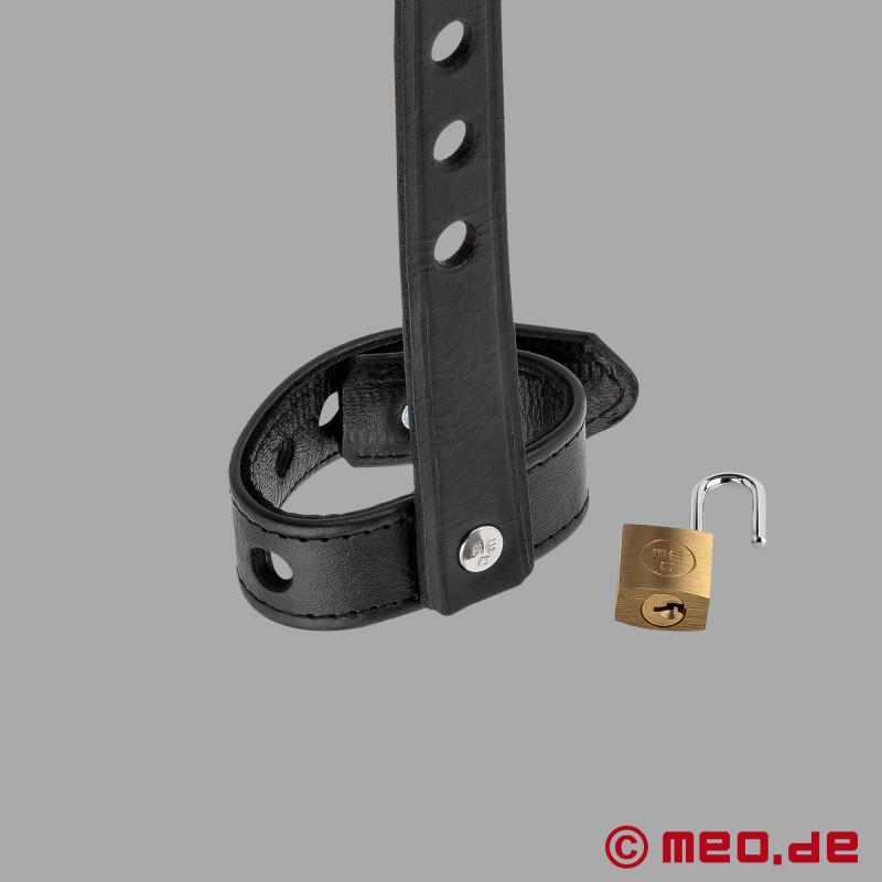 MEO® Use &amp; Abuse™ 2.0 - Pouta na ruce s genitálními pouty (Humbler) - 4