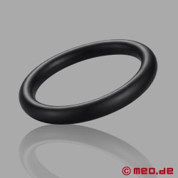 Cock Ring CAZZOMEO - Siyah kauçuk cockring - Thumbnail