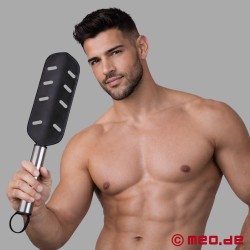 Luxury BDSM Paddle with Stainless Steel Handle - HURTME Series by MEO - Thumbnail