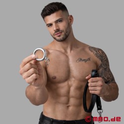 CommandRing™ - Cock Ring от неръждаема стомана - С водещ пръстен за максимален контрол - Thumbnail