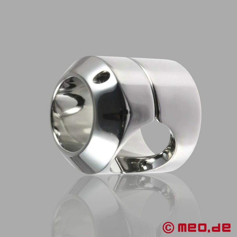 Chubby Cock Lock 2.0 - cockring en ball stretcher - 3