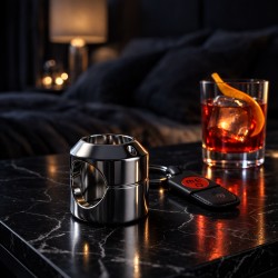 Chubby Cock Lock 2.0 - inel pentru penis și extensor testicular