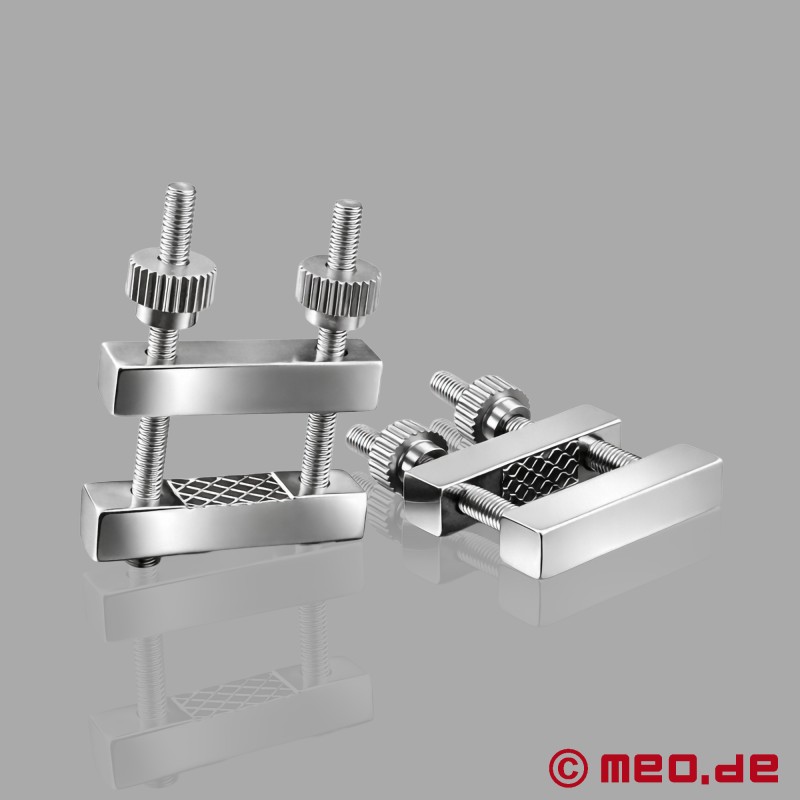 NipMasters™ Deluxe Nipple Clamps - Stainless Steel BDSM Pleasure - 2