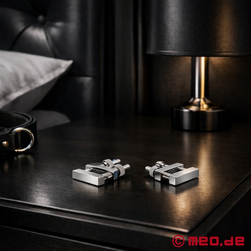 NipMasters™ - зажимы для сосков DeLuxe из нержавеющей стали - 4