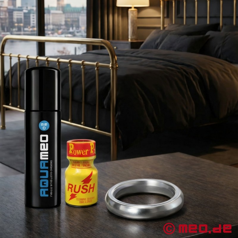 金属阴茎环 - Alphamale® - 银色 - 2