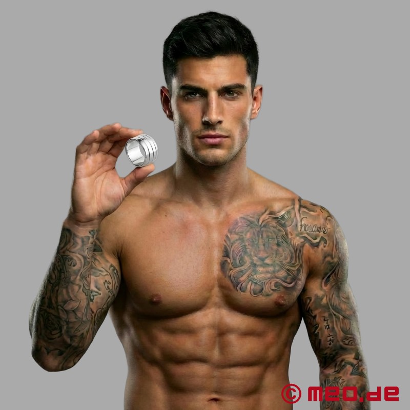 EnduranceRing - Solid Stainless Steel Cock Ring for Rock Hard Erections - 1