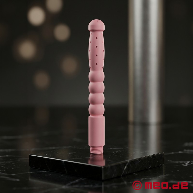 Luksusa anālais douche anālajai irigācijai - Pink Candy - 2
