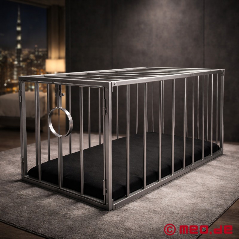 Klec pro otroky - kovová BDSM klec - odnímatelná - 1