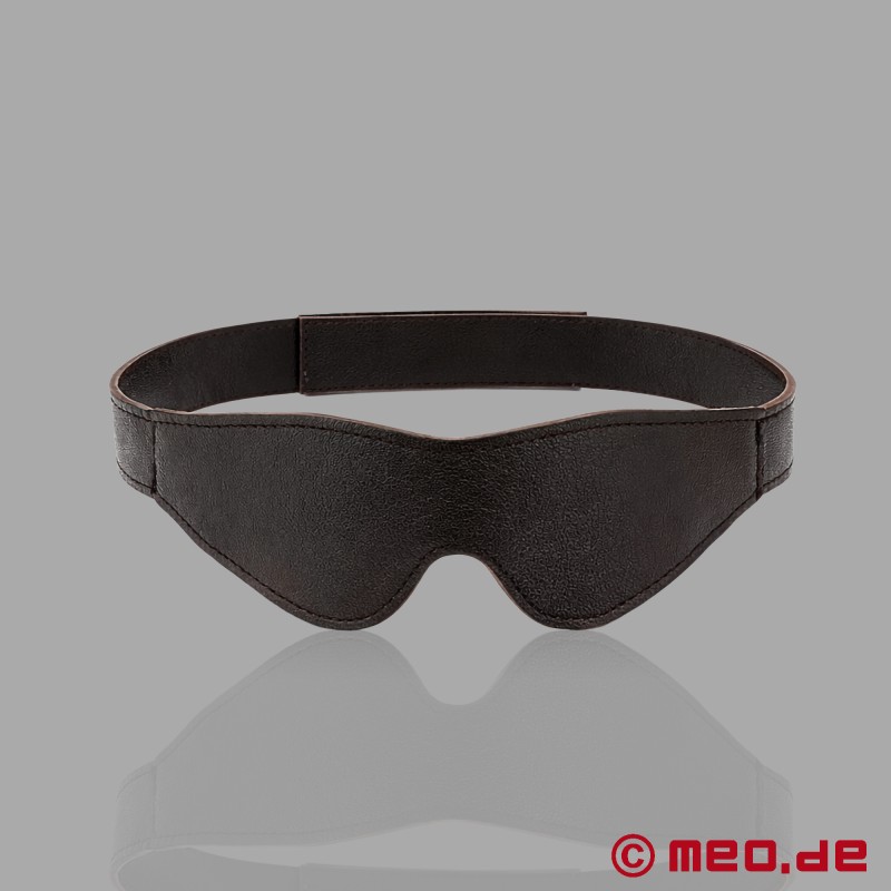 Edle Bondage-Augenbinde aus Ziegenleder, Faubourg-Kollektion - 4