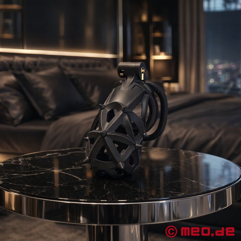 Клетка за целомъдрие за мъже - NoPacha® - Black Diamond™ - 1