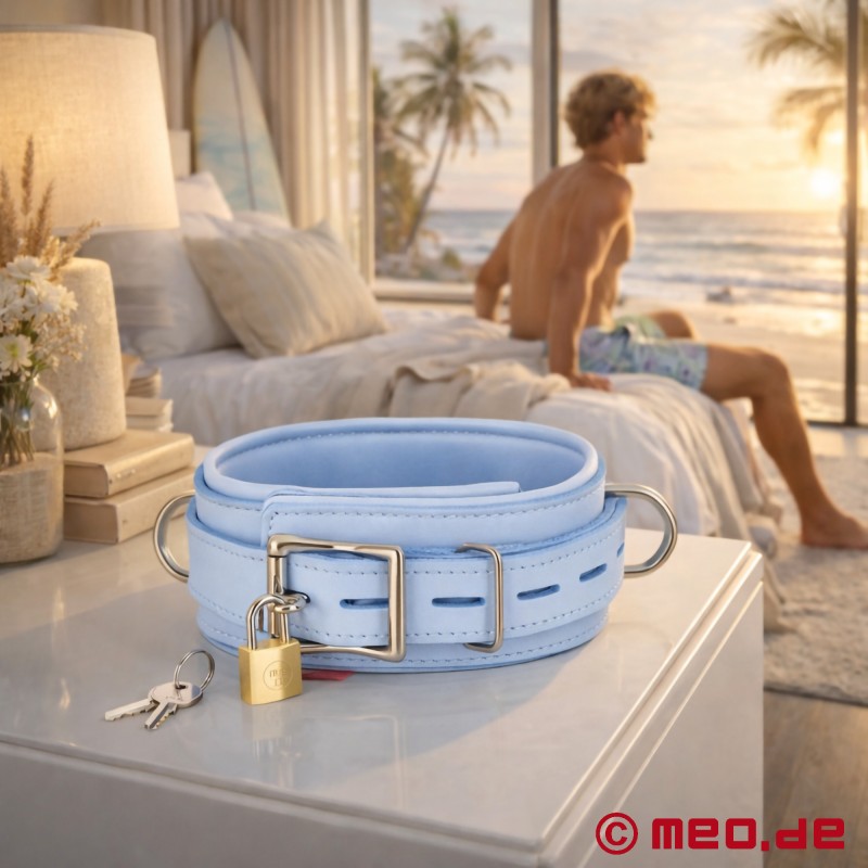 Collar de cuero con cierre de la colección Malibu de MEO - 1