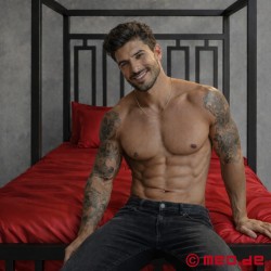 Sheets of San Francisco - Drap housse imperméable - rouge - Thumbnail