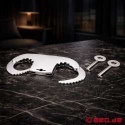 Stainless Steel Thumb Cuffs - Thumbnail