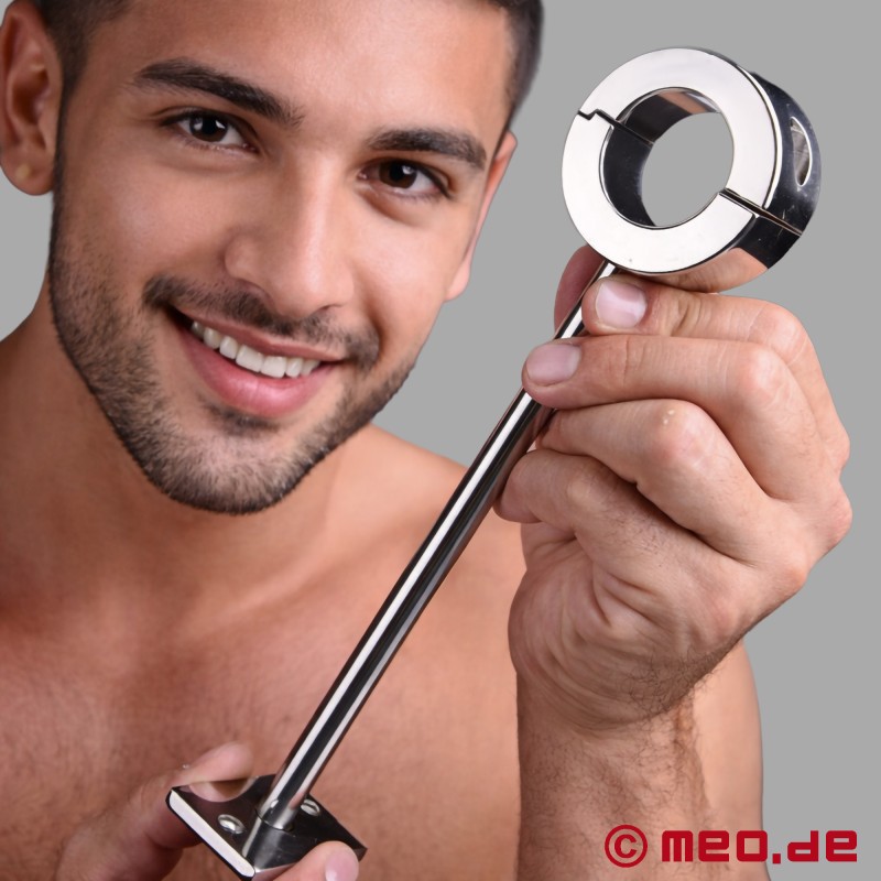 Balls_Lockdown™ di MEO® - Ballstretcher in metallo con fissaggio a parete o a pavimento - 2