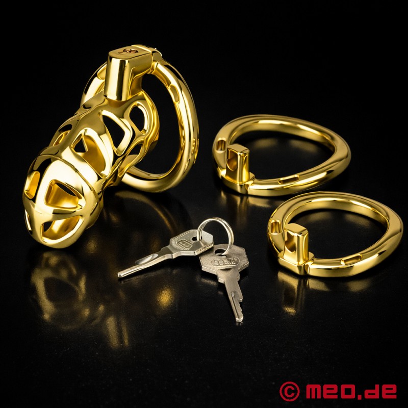 Nopacha AurumLock™ - Goldener Keuschheitsgürtel für anspruchsvolle Männer. - 4