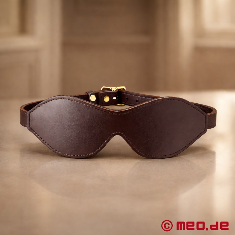 Luxe leren blinddoek, Bohème-collectie - 1