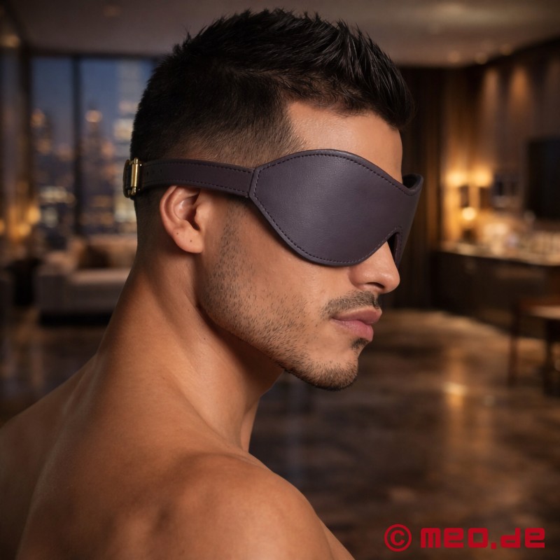 Luxe leren blinddoek, Bohème-collectie - 5