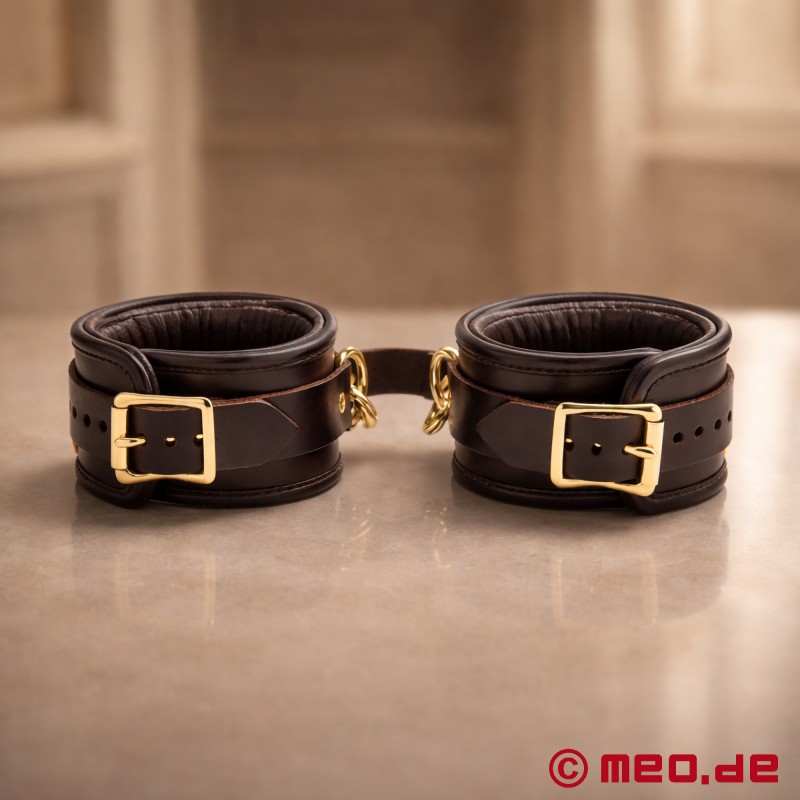 Luxuriöse Fußfesseln aus Leder, Kollektion Bohème - 2