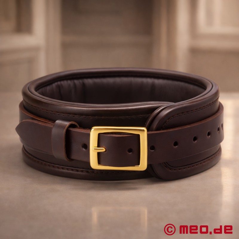 Collier BDSM de luxe en cuir - Collection Bohème - 3