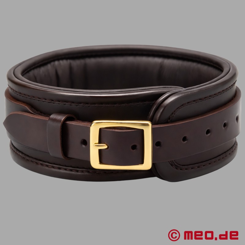 Collare BDSM di lusso in pelle - collezione Bohème - 5