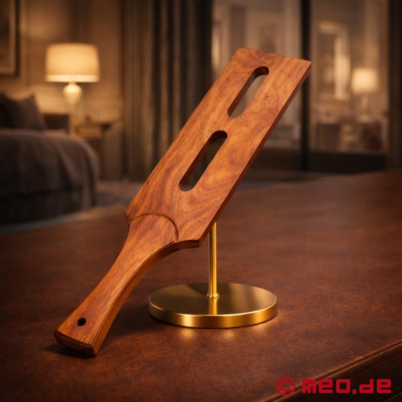 Spanking paddle de madera BDSM para castigos severos - 2