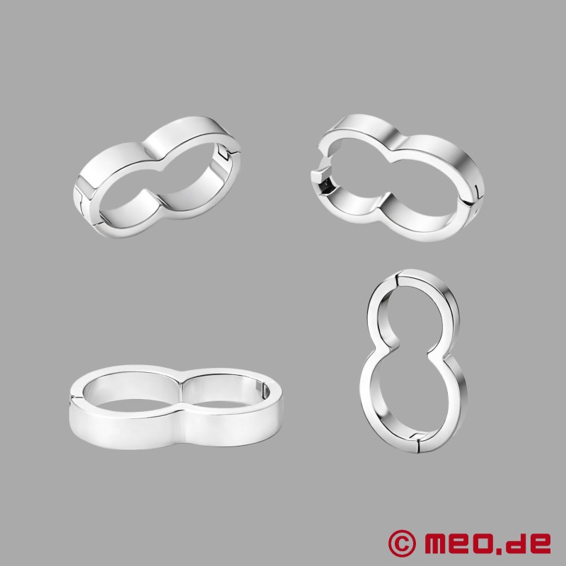 CockBuster 2.0 - Anatomic Stainless Steel Cock Ring for Easy Use & Harder Erections - 7