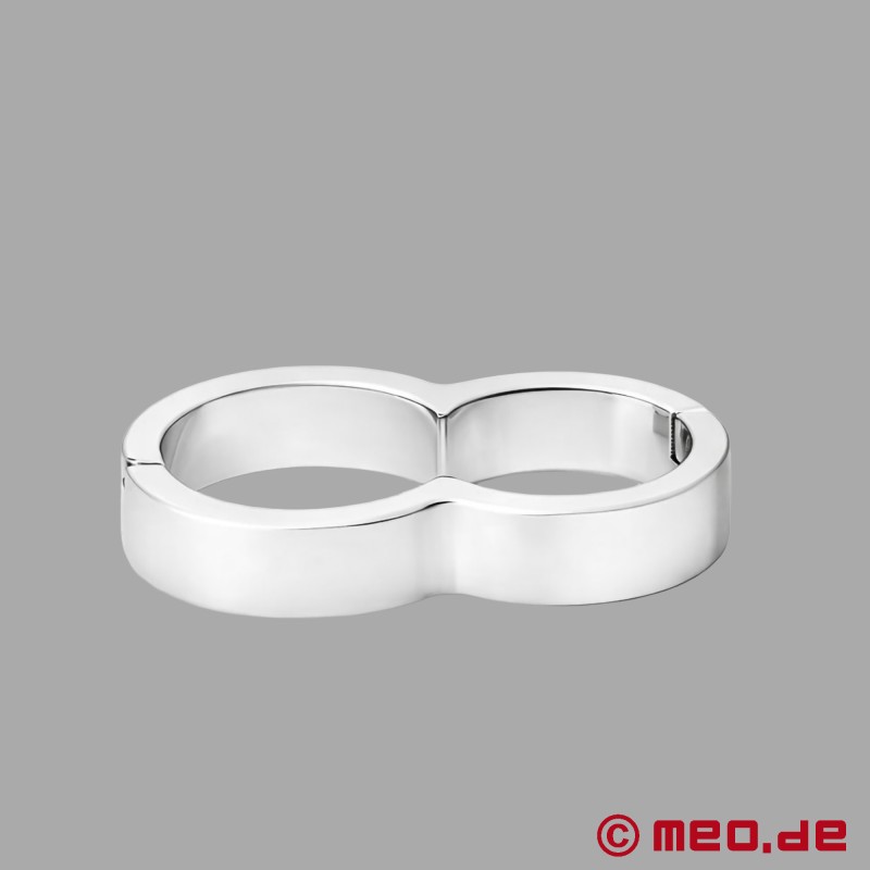 CockBuster 2.0 - Anatomic Stainless Steel Cock Ring for Easy Use & Harder Erections - 9