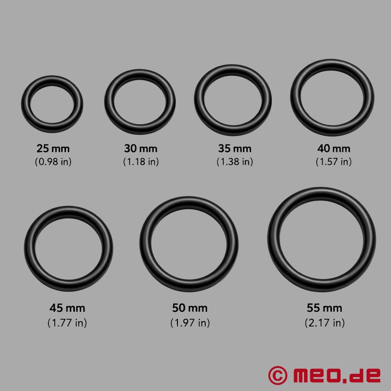 Cockring metalic - Cockring de lux de la CAZZOMEO® - 7