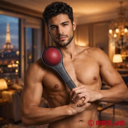 DeepPunch™ - The Ultimate BDSM Paddle for Deep, Penetrating Impact by MEO - Thumbnail