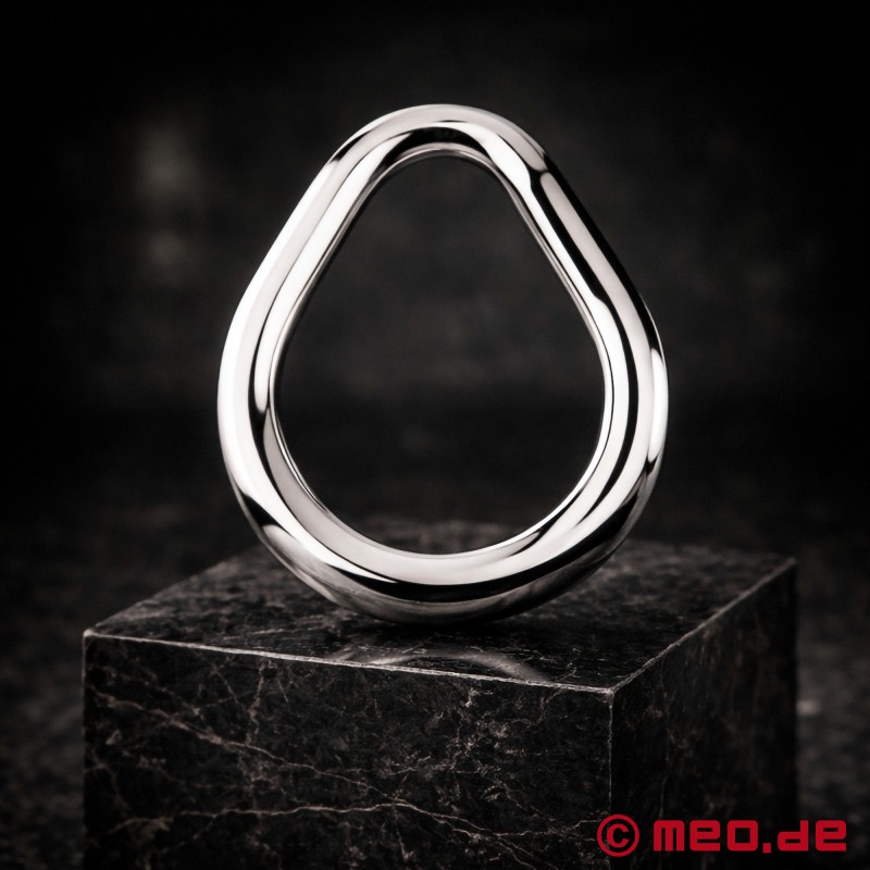 Cazzomeo® Performance™ - Anatomisk cockring tillverkad av rostfritt stål - 5