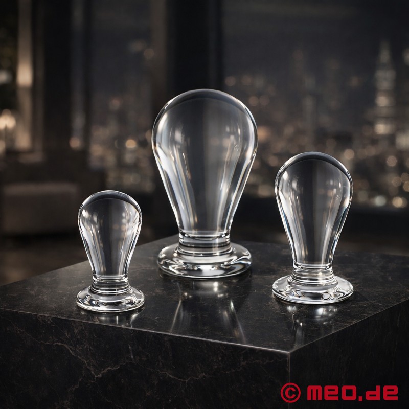 Komplett set för anal stretching - ButtSlut - 3 analpluggar - 1