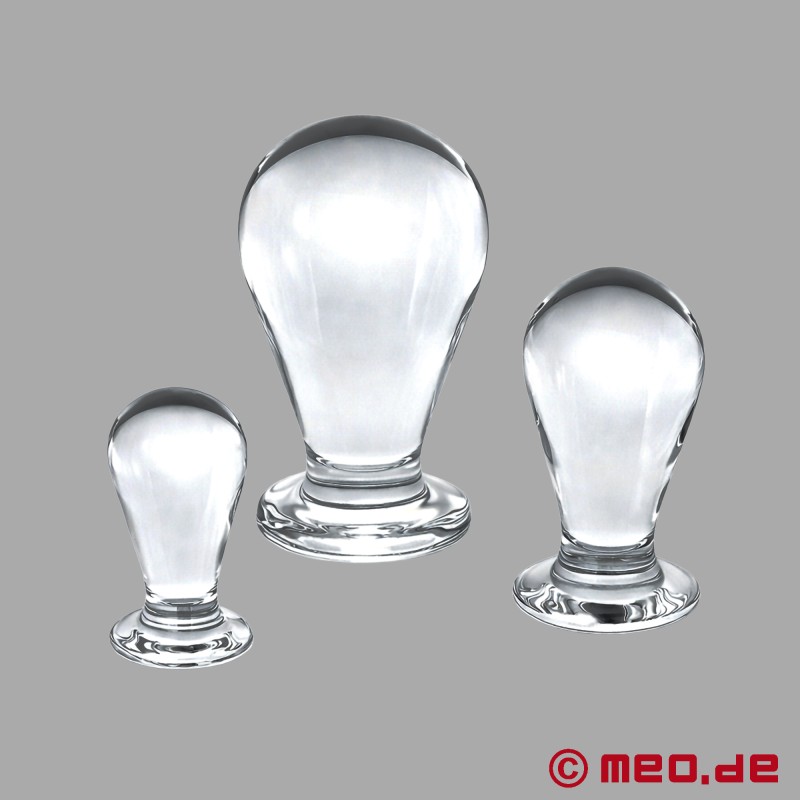 Conjunto completo para dilatação anal - ButtSlut - 3 plugs anais - 4