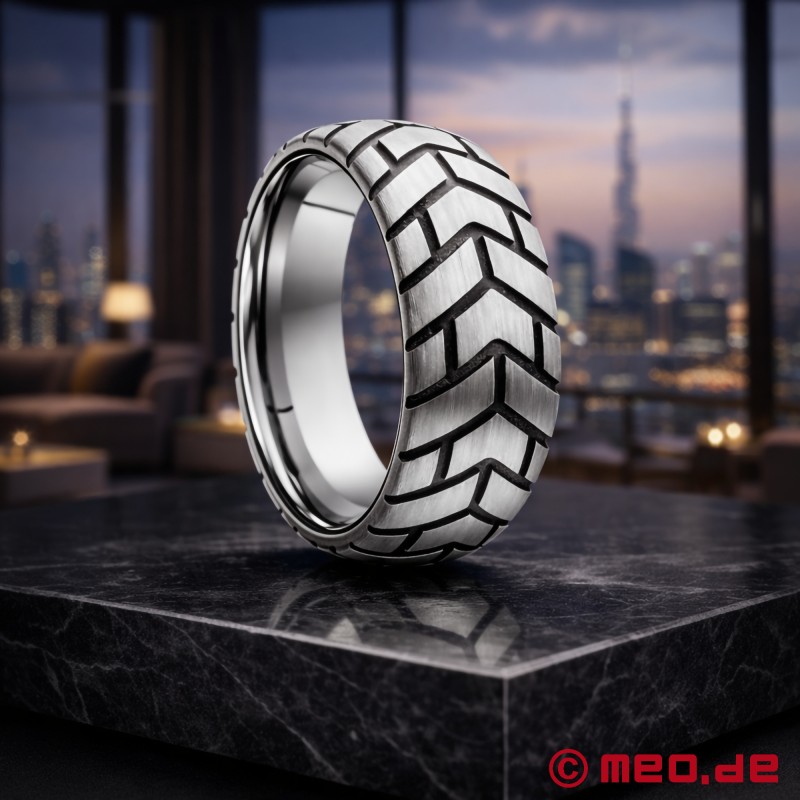 Anillo para el pene de acero inoxidable - 1