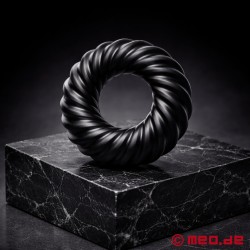 Pierścień na penisa z TPE - 3D Spiral