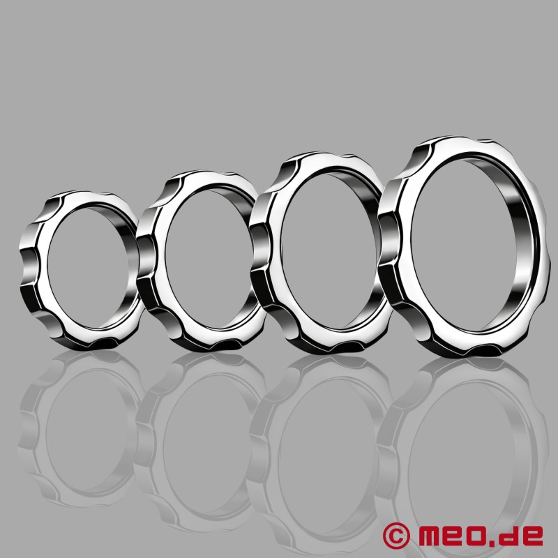 Cockring aus Edelstahl - GearHead™ - 4