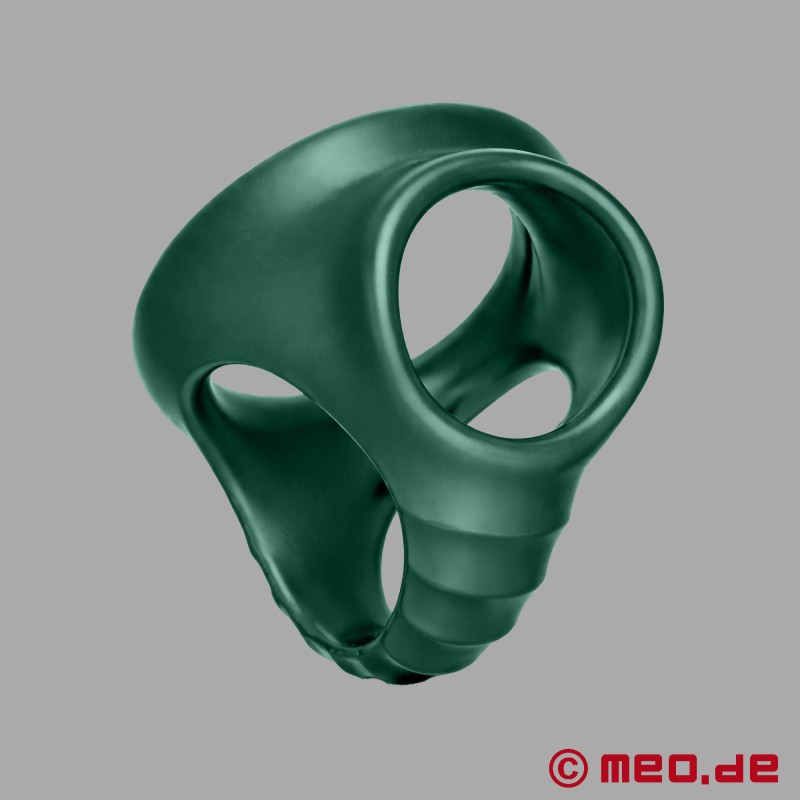 Rock Hard™ de MEO® - Combinaison d'un cockring et d'un ballstretcher - 6