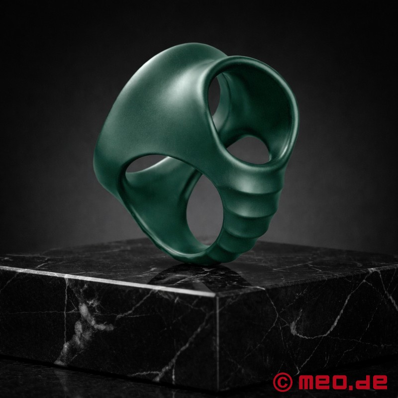 Rock Hard™ de MEO® - Combinaison d'un cockring et d'un ballstretcher - 4