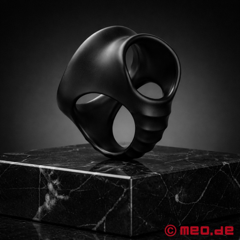 Rock Hard™ di MEO® - Combinazione di cockring e ballstretcher - 1