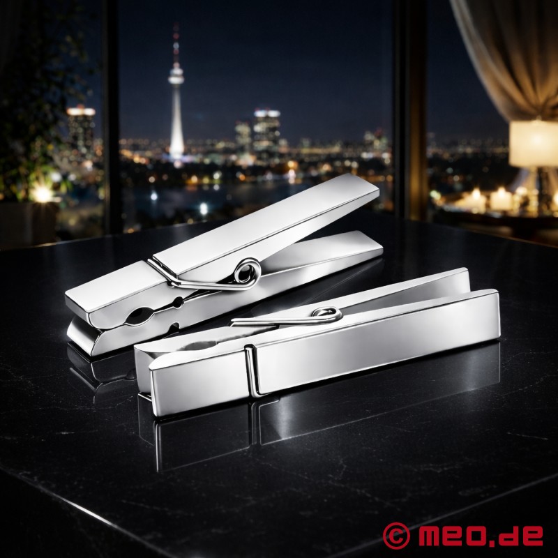 GravityGrip™ - Nippelklemmen aus Edelstahl von MEO® - 2