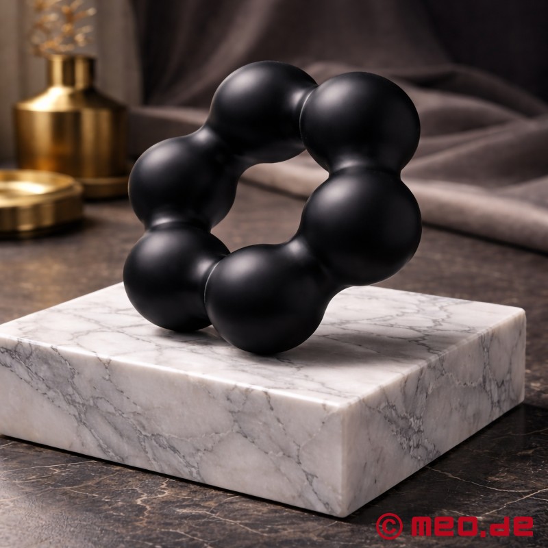 Liquid Silicone'den yapılmış Alphamale Star Fucker Cock Ring - 1