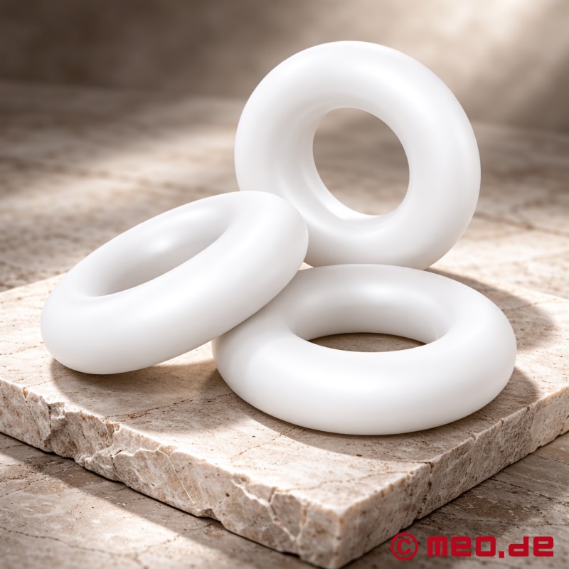 Set of 3 cock rings "Innocenza" by Amoremeo - 3