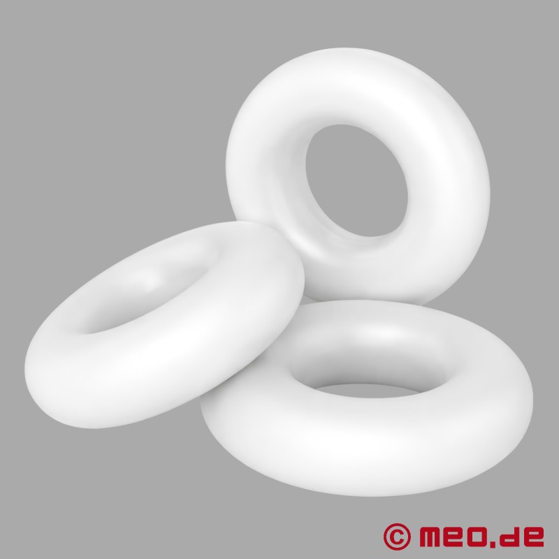 Set of 3 cock rings "Innocenza" by Amoremeo - 2