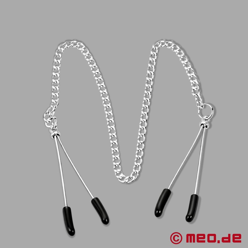 PrecisionGrip™ by MEO® – Adjustable Nipple Clamps with Chain - 3