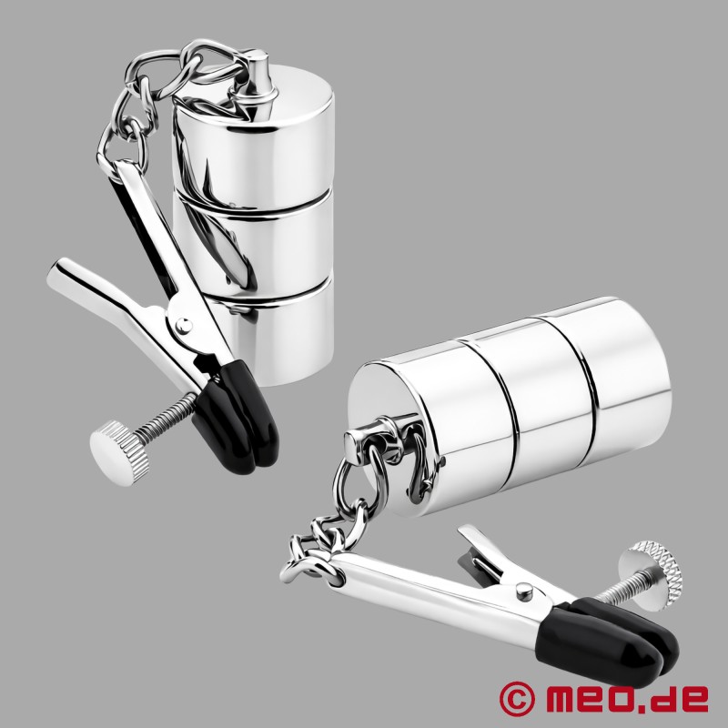 SteelSwing™ de la MEO® - cleme pentru sfârcuri cu greutăți variabile - 3