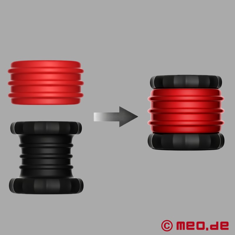 PowerStack™ von MEO® - Der Multifunktions-Penisring für den Mann - 7