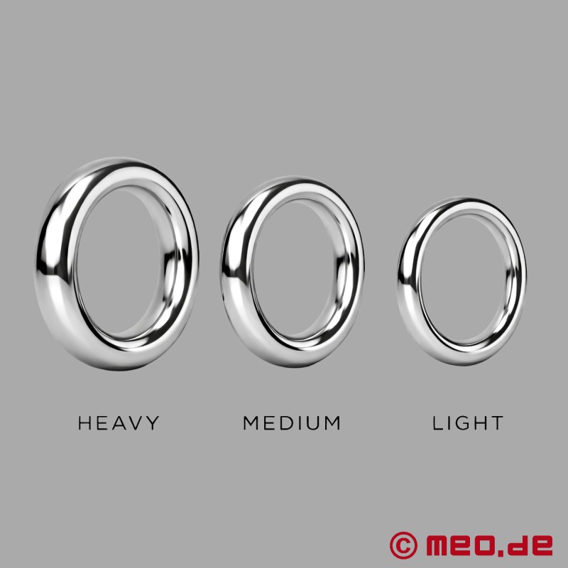 Kovový erekční kroužek - Cock Ring ClassicSteel - Klasika mezi erekčními kroužky - Lehký design - 5