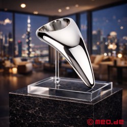 MEO® SilverTongue™ - Anillo para el pene de acero inox con estimulación del perineo